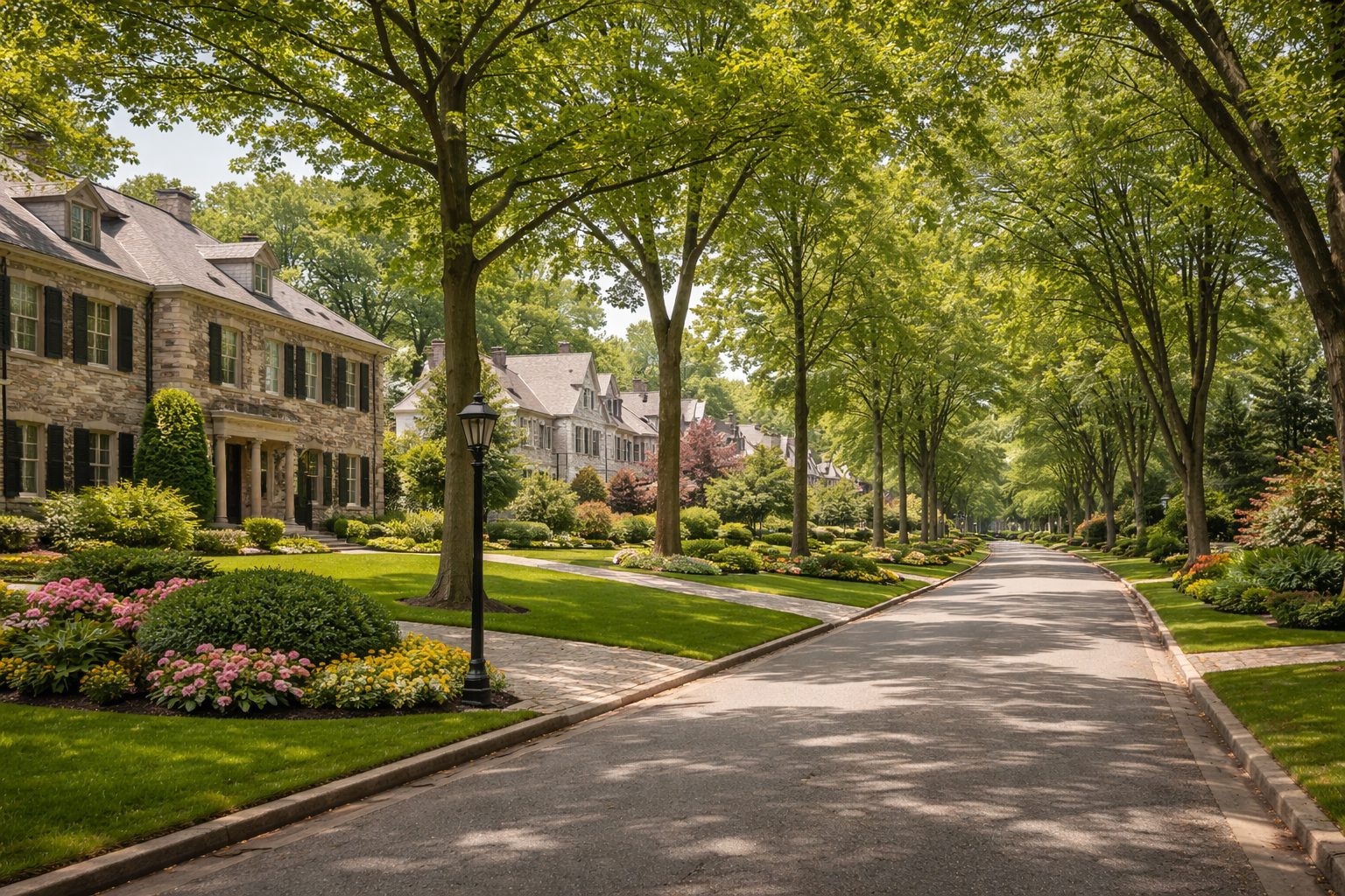 Central Westchester NY housing market trends featuring residential neighborhoods and luxury homes in communities like Scarsdale, White Plains, and Harrison